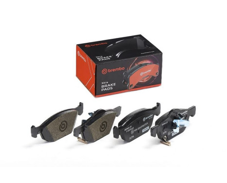 Bromsbeläggssats, skivbroms BREMBO XTRA LINE P 28 044X, bild 2