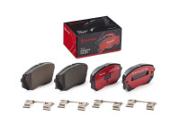 Bromsbeläggssats, skivbroms BREMBO XTRA LINE P 30 056X