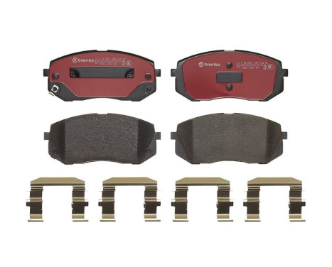 Bromsbeläggssats, skivbroms BREMBO XTRA LINE P 30 056X, bild 4