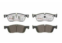 Bromsbeläggssats, skivbroms BREMBO XTRA LINE P 44 026X