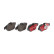 Bromsbeläggssats, skivbroms BREMBO XTRA LINE P 50 068X, miniatyr 3