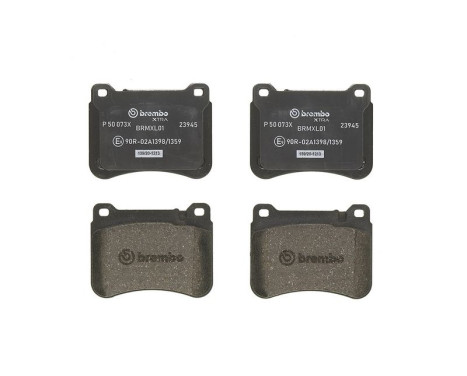 Bromsbeläggssats, skivbroms BREMBO XTRA LINE P 50 073X, bild 4