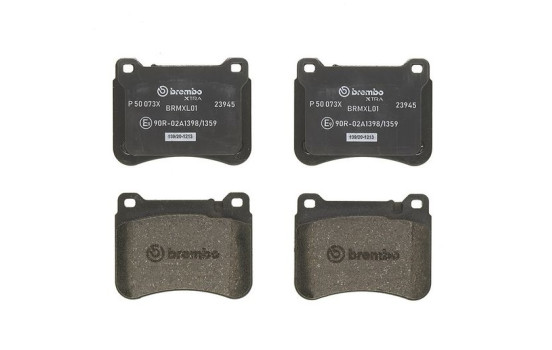 Bromsbeläggssats, skivbroms BREMBO XTRA LINE P 50 073X, bild 3