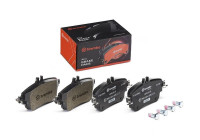 Bromsbeläggssats, skivbroms BREMBO XTRA LINE P 50 094X