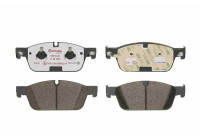 Bromsbeläggssats, skivbroms BREMBO XTRA LINE P 50 102X