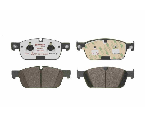 Bromsbeläggssats, skivbroms BREMBO XTRA LINE P 50 102X