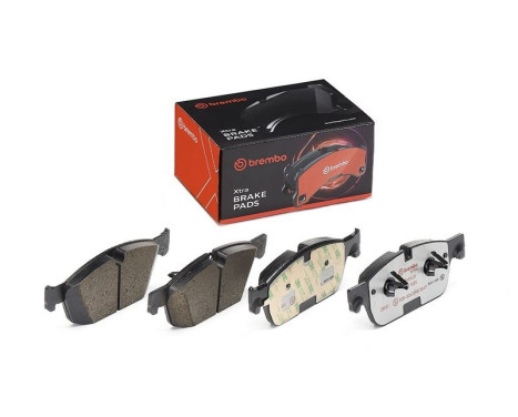 Bromsbeläggssats, skivbroms BREMBO XTRA LINE P 50 102X, bild 2