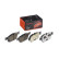 Bromsbeläggssats, skivbroms BREMBO XTRA LINE P 50 102X, miniatyr 3
