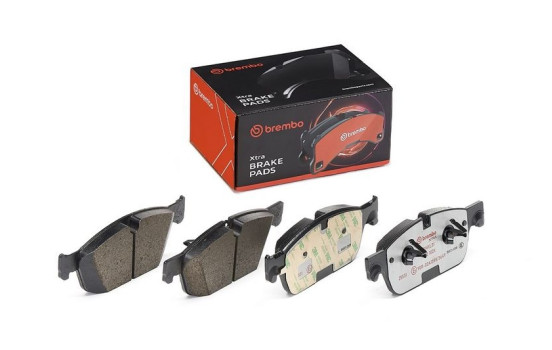 Bromsbeläggssats, skivbroms BREMBO XTRA LINE P 50 102X, bild 3