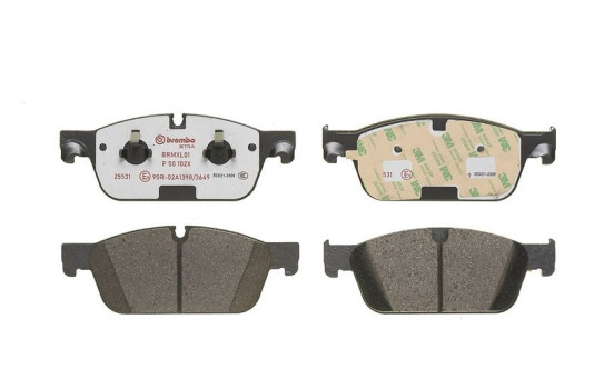 Bromsbeläggssats, skivbroms BREMBO XTRA LINE P 50 102X, bild 4