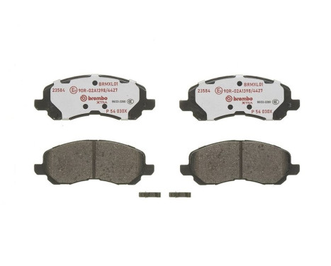 Bromsbeläggssats, skivbroms BREMBO XTRA LINE P 54 030X, bild 4