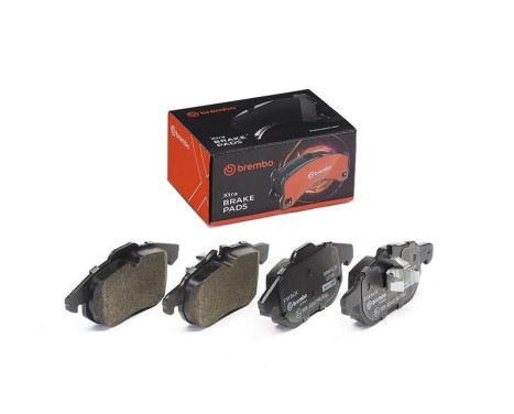 Bromsbeläggssats, skivbroms BREMBO XTRA LINE P 59 043X, bild 2