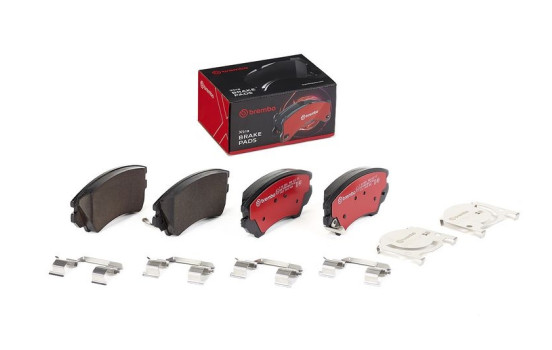 Bromsbeläggssats, skivbroms BREMBO XTRA LINE P 59 055X, bild 2