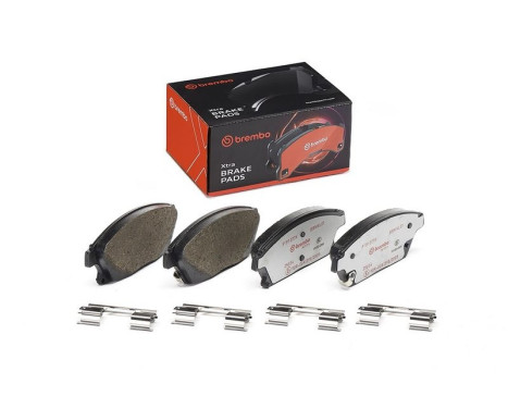 Bromsbeläggssats, skivbroms BREMBO XTRA LINE P 59 077X