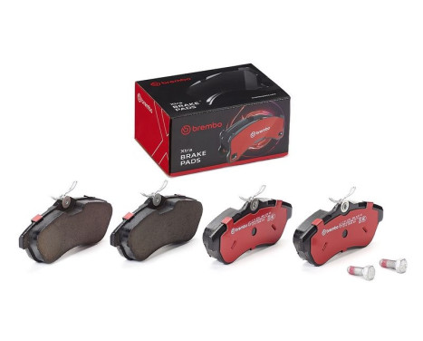 Bromsbeläggssats, skivbroms BREMBO XTRA LINE P 61 075X, bild 2