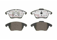 Bromsbeläggssats, skivbroms BREMBO XTRA LINE P 61 076X