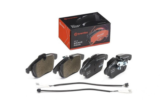 Bromsbeläggssats, skivbroms BREMBO XTRA LINE P 61 106X, bild 2