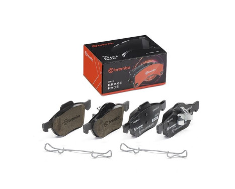 Bromsbeläggssats, skivbroms BREMBO XTRA LINE P 68 048X, bild 2