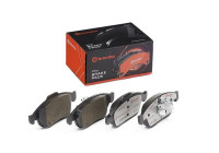 Bromsbeläggssats, skivbroms BREMBO XTRA LINE P 68 050X