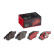 Bromsbeläggssats, skivbroms BREMBO XTRA LINE P 68 050X, miniatyr 2