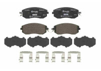 Bromsbeläggssats, skivbroms BREMBO XTRA LINE P 78 021X