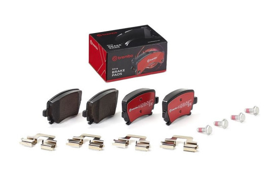 Bromsbeläggssats, skivbroms BREMBO XTRA LINE P 85 073X