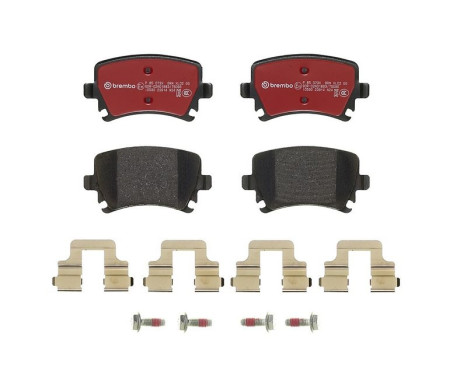 Bromsbeläggssats, skivbroms BREMBO XTRA LINE P 85 073X, bild 4