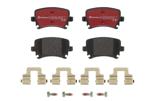 Bromsbeläggssats, skivbroms BREMBO XTRA LINE P 85 073X, bild 3