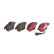 Bromsbeläggssats, skivbroms BREMBO XTRA LINE P 85 112X, miniatyr 3
