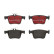 Bromsbeläggssats, skivbroms BREMBO XTRA LINE P 85 125X, miniatyr 4