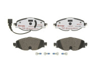 Bromsbeläggssats, skivbroms BREMBO XTRA LINE P 85 126X