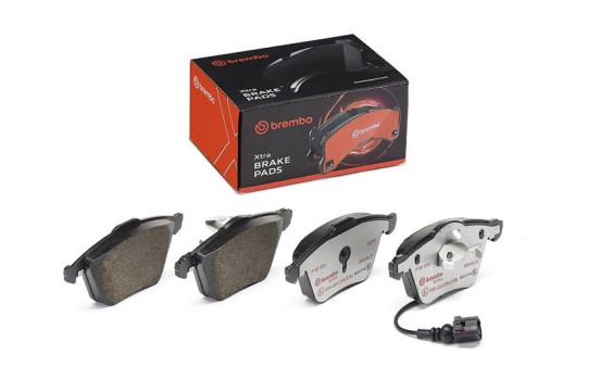 Bromsbeläggssats, skivbroms BREMBO XTRA LINE P 85 129X, bild 2