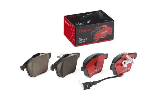Bromsbeläggssats, skivbroms BREMBO XTRA LINE P 85 129X, bild 2