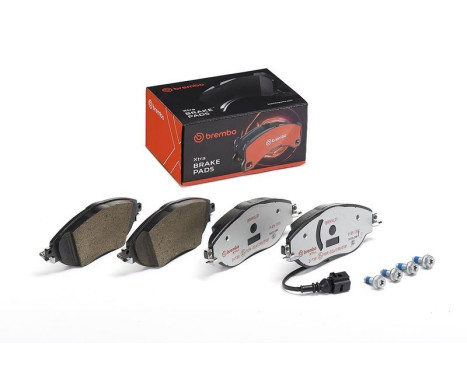 Bromsbeläggssats, skivbroms BREMBO XTRA LINE P 85 131X, bild 2