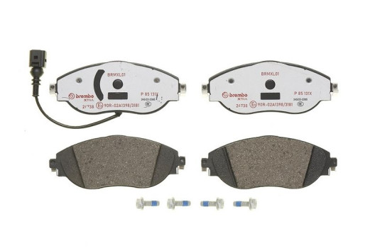Bromsbeläggssats, skivbroms BREMBO XTRA LINE P 85 131X, bild 3