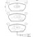 Bromsbeläggssats, skivbroms BREMBO XTRA LINE P 85 137X