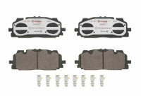 Bromsbeläggssats, skivbroms BREMBO XTRA LINE P 85 165X