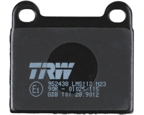 Bromsbeläggssats, skivbroms COTEC GDB101 TRW, bild 6
