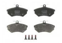 Bromsbeläggssats, skivbroms COTEC GDB1048 TRW