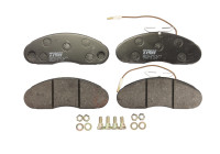 Bromsbeläggssats, skivbroms COTEC GDB1077 TRW