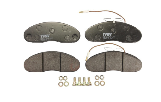 Bromsbeläggssats, skivbroms COTEC GDB1077 TRW