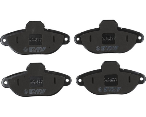 Bromsbeläggssats, skivbroms COTEC GDB1115 TRW, bild 5