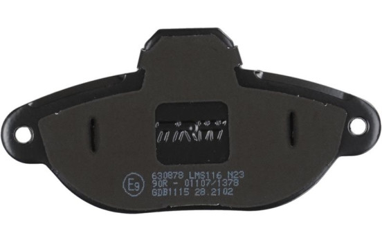 Bromsbeläggssats, skivbroms COTEC GDB1115 TRW, bild 6