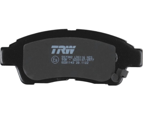 Bromsbeläggssats, skivbroms COTEC GDB1143 TRW, bild 6