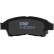 Bromsbeläggssats, skivbroms COTEC GDB1143 TRW, miniatyr 6