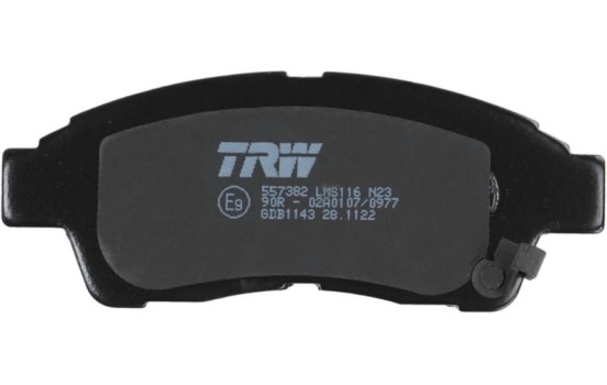 Bromsbeläggssats, skivbroms COTEC GDB1143 TRW, bild 6