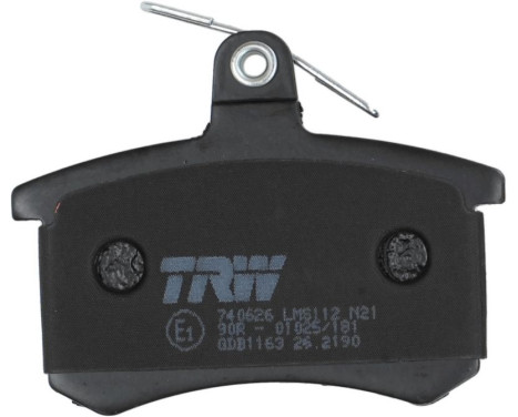 Bromsbeläggssats, skivbroms COTEC GDB1163 TRW, bild 7