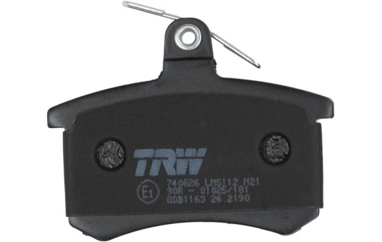 Bromsbeläggssats, skivbroms COTEC GDB1163 TRW, bild 7