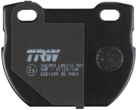 Bromsbeläggssats, skivbroms COTEC GDB1209 TRW, bild 6