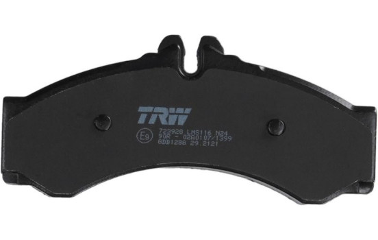 Bromsbeläggssats, skivbroms COTEC GDB1288 TRW, bild 5